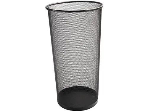 Parapluhouder 22,6 Liter Metaal Mesh Zwart