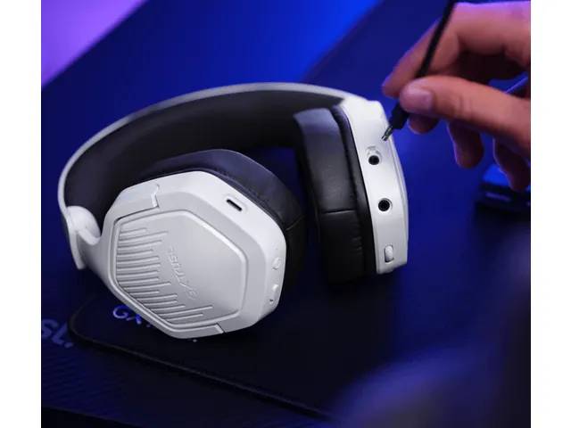 Trust GXT493W Carus Gaming Headset 25491 draadloos Wit over-ear