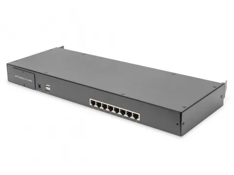 Modulaire Cat.5 KVM-switch 8-poorts