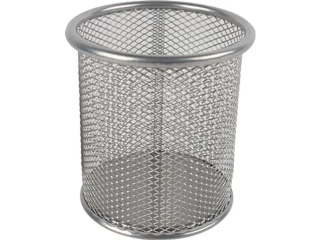 Pennenbak Mesh Metaal Zilver