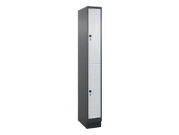 dubbeldekse locker,HxBxD 1950x250x500mm,1x2vak.,vak B 250mm