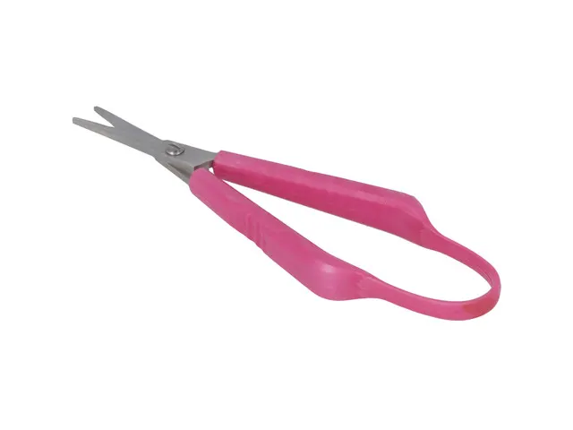 Ciseaux Silhouette Westcott 10cm Grip plastique allongé Rose