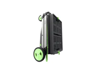 vouwbare winkelwagen,draagverm. 60kg,2etage(s),HxLxB 1025x890x550mm - 14