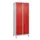dubbeldekse locker,HxBxD 1950x800x500mm,2x2vak.,vak B 400mm