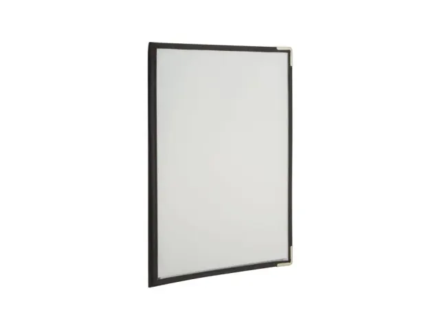 Protège-menu Securit A4 3 volets/6 pages transparent 3 pièces