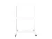 Verrijdbaar onderstel voor RC borden vanaf 120x150cm wit