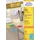 Gekleurde Etiketten Avery Zweckform 210x297mm A4 Blauw 100 stuks