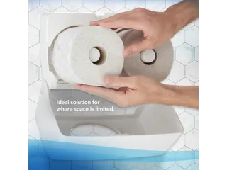 Toiletpapier Scott Control 3-laags 350vel wit 8518 - 7
