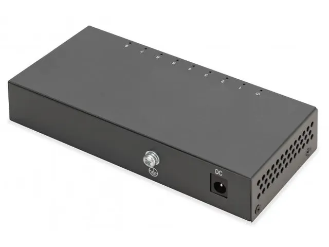 8-poorts Gigabit Switch, desktop, onbeheerd, metalen behuizing