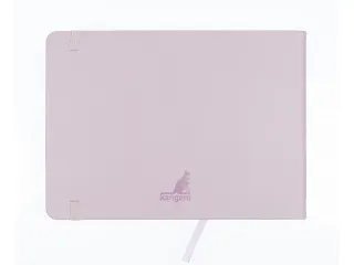 Schetsboek Kangaro A5 landscape violet PU HC 80 blad 140gr roomwit met - 6