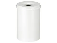 Vlamdovende papierbak 30 liter Grijs/Wit