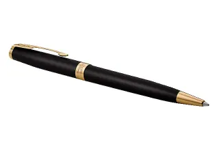 Balpen Parker Sonnet Matte black lacquer GT Medium - 6