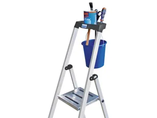 Lichte Universele Ladders Aluminium H 0 83m 4treden - 5