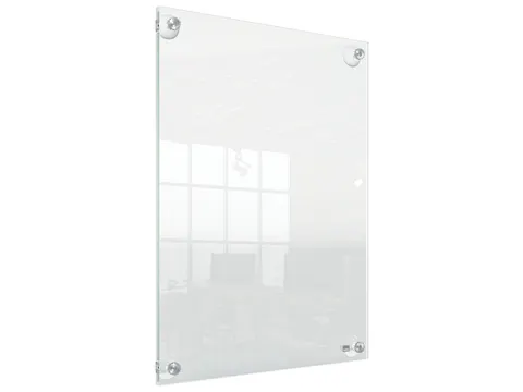 Infobord Nobo Premium Plus A3 acryl wand verplaatsbaar