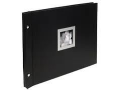 Fotoalb CEREMONY 37x29cm 40bl zwart