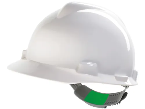 MSA V-Gard veiligheidshelm met Push-Key binnenwerk Wit