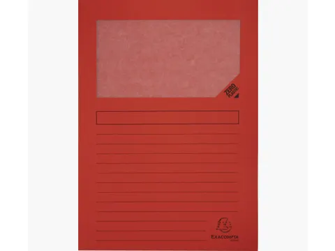 Venstermap Exacompta Forever L-map 120gr karton Rood