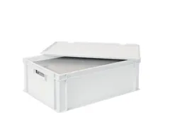 Euronorm-stapelbak,m. isoleerbox,HxLxB 220x600x400mm,44,5/20,4l,HDPE