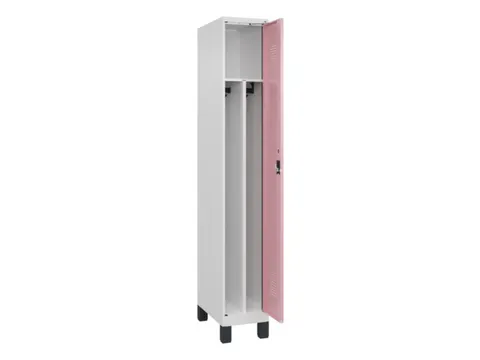locker voor scheiding van kleding,HxBxD 1950x300x500mm,1vak