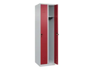 locker,HxBxD 1850x500x500mm,2vak,vak B 250mm,draaigrendel - 2