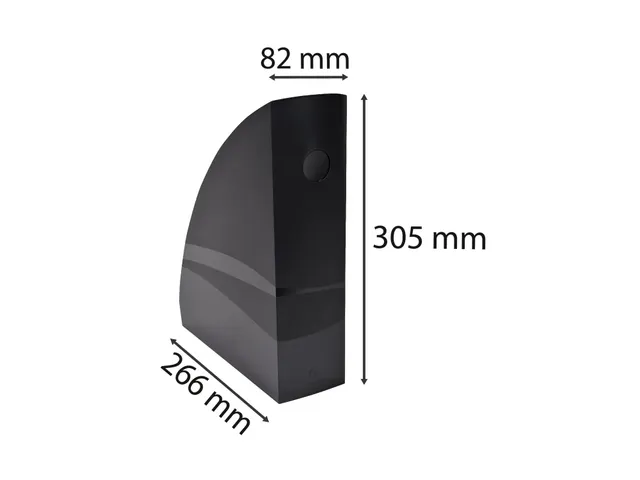 Porte-revues Mag-Cube ECOBlack - Noir