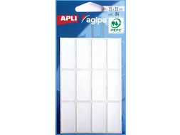 Witte Etiketten In Etui Ft 15x35mm (bxh) 84 Stuks 12 Per Blad