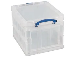 Hangmappenkoffer 35 Liter Transparant Opvouwbaar