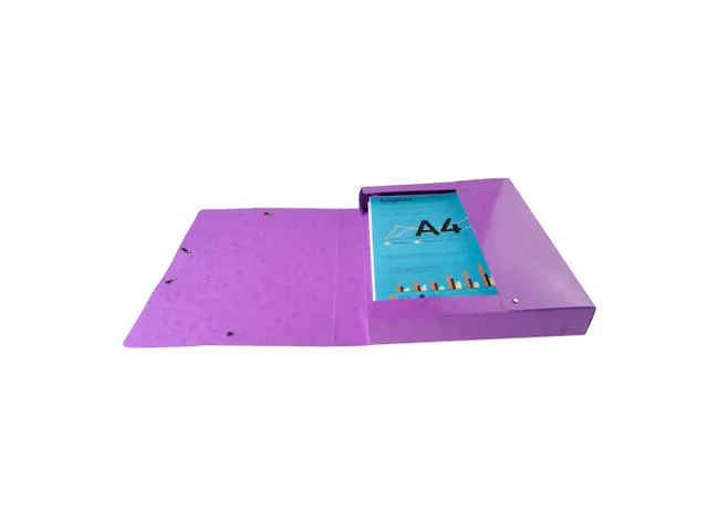 Boîte de classement Iderama dos de 40mm - A4 - Violet