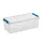 Q-line opbergbox 9,5L transparant blauw - 48,5x19x14,7cm