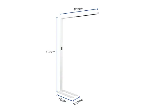 Staande Led-lamp MAULsirius colour vario sensor Dimbaar Wit
