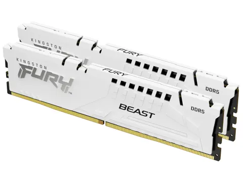 32GB 6000MT/s DDR5 CL36 DIMM (et van 2) FURY Beast White EXPO