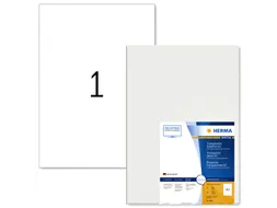 HERMA 8694 Transparant folie-etiket Glanzend A3 297x420mm 50 stuks
