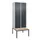 locker voor scheiding van kleding,HxBxD 2120x800x815mm,2vak
