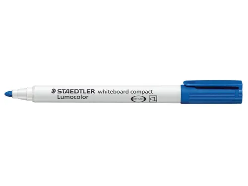 whiteboardmarker Lumocolor Compact blauw 2mm