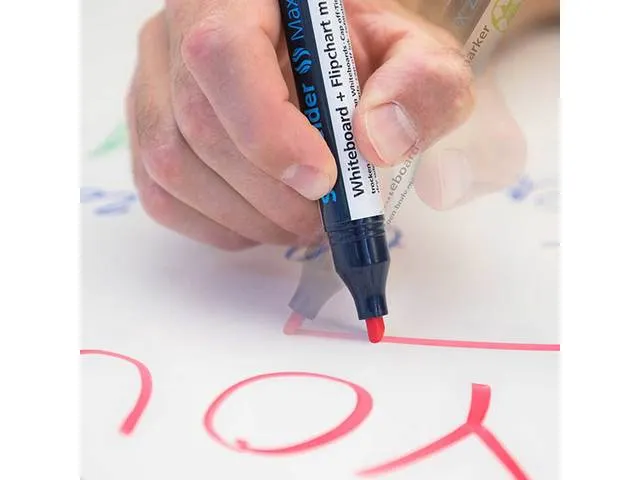 Marqueur Schneider Maxx 293 Biseau 2-5mm Assorti 4 pièces