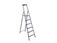 Lichte Universele Ladders Aluminium Kunststof 6treden H 1 27m