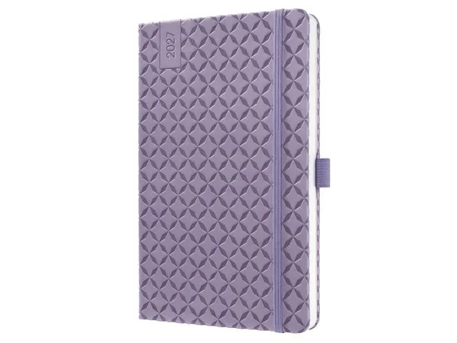 Weekagenda Flair A5 2027 (NL/FR/EN/DU) Lavender Purple Hardcover