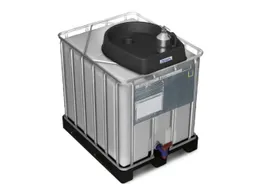 trechter,v. IBC inhoud 600-1000l,PE,vulcapaciteit 30l