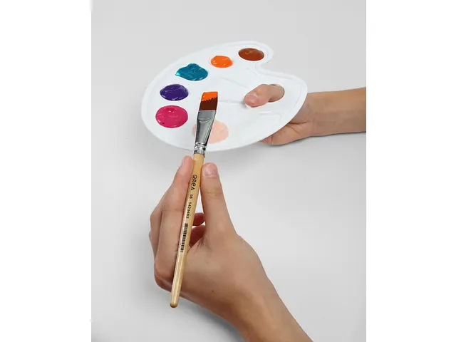 Plakkaatverf Qrea set à 6 fun kleuren 250ml