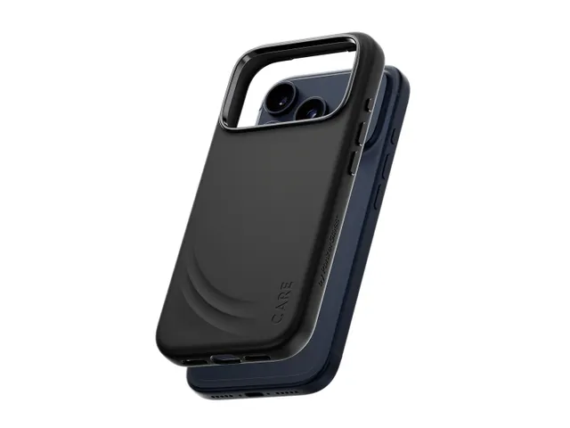 PanzerGlass CARE by Flow Case Black w. Haptic Button & MagSafe i