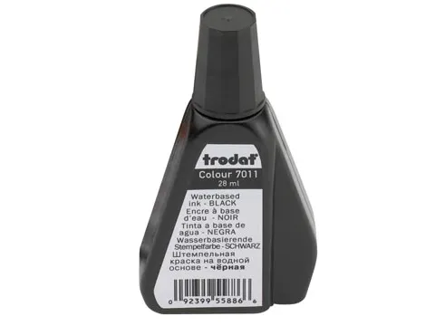 Trodat stempelinkt 7011 28ml Zwart