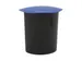Inzet 6 Liter Met Deksel Zwart Blauw