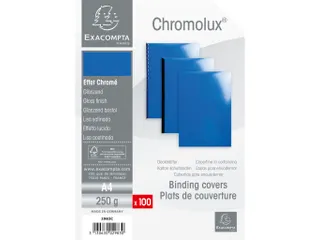 PK100 inbindkaft CHR OME 230g A4 blauw - 3