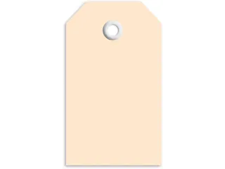 Herma 6012 Hanglabel 35x60mm Bruin karton met plastic oogje 1000 stuks - 3