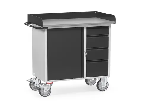 Werkplaatswagens Van Staalplaat 12452 Ral7035 Front Ral7016 4 Laden