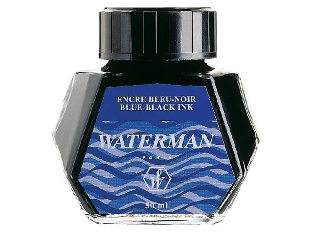 Vulpeninkt Waterman 50ml Mysterieus blauw-zwart
