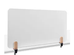 Bureauscherm Elements whiteboard 60x120cm klemmen