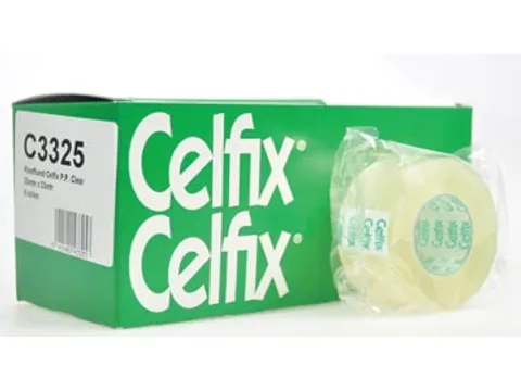 plakband PP ft 25mmx33m transparant