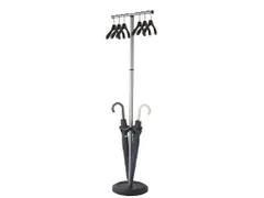 Kapstok Staand Grijs Inclusief 6 Hangers