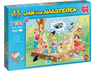 Puzzel Jan van Haasteren Junior 11 De Zandbak 240 stukjes - 1